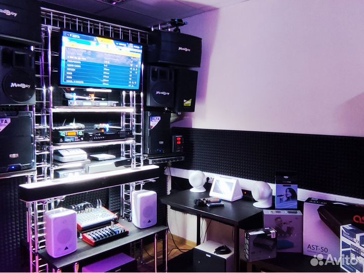 Караоке AST, Evolution, MadBoy для дома и бизнеса