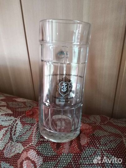 Кружки хрустальные пивные СССР