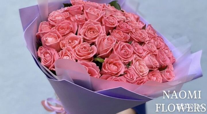 Цветы розы и букеты с доставкой 101 роза