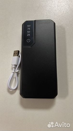 Внешний аккумулятор Energy power bank 5000 черный