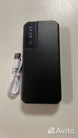 Внешний аккумулятор Energy power bank 5000 черный