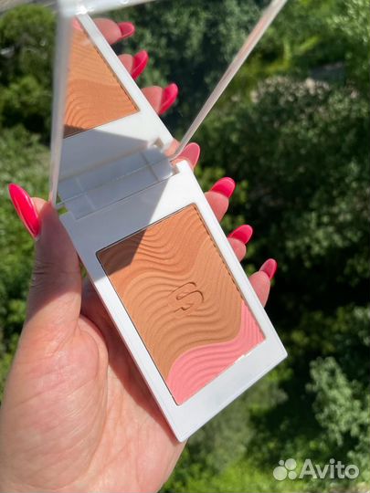 Sisley палетка : румяна пудра и бронзатор