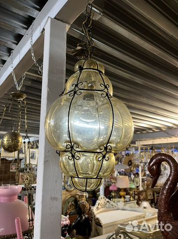 Люстра. Фонарь. Винтаж из Европы. Антиквариат