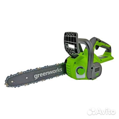 Цепная пила аккумуляторная Greenworks G40CS30II