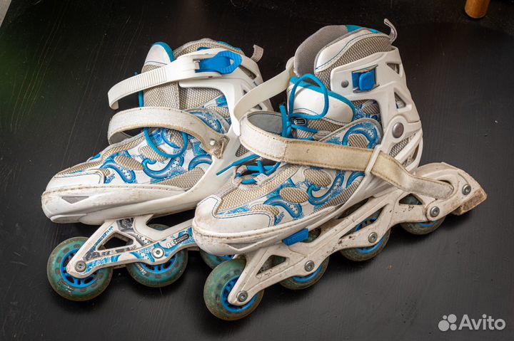Роликовые коньки. Ролики. Регулируемый р-р 36-41