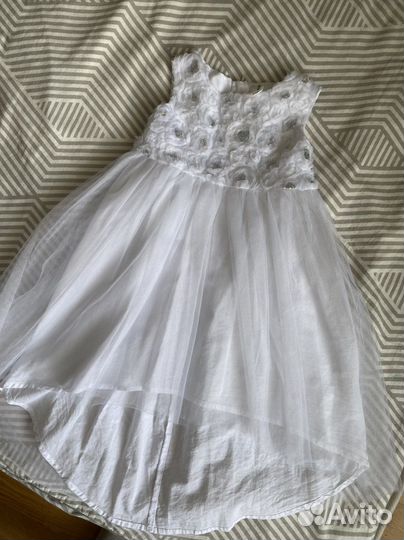 Белое платье для девочки