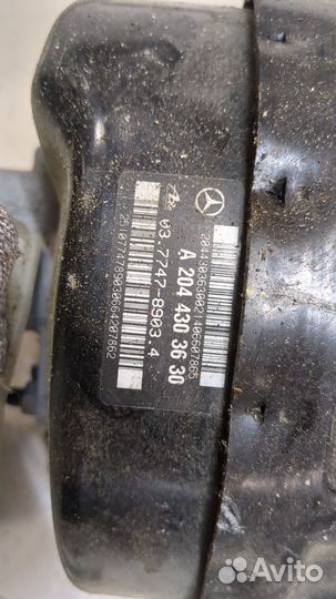 Цилиндр тормозной главный Mercedes C W204, 2014