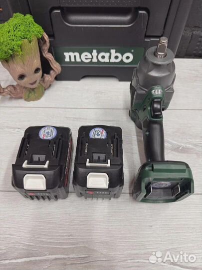 Гайковерт аккумуляторный Metabo 1800Нм. 9Ah Усилен