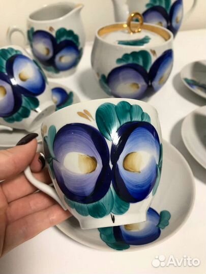 Чайный сервиз СССР пфз