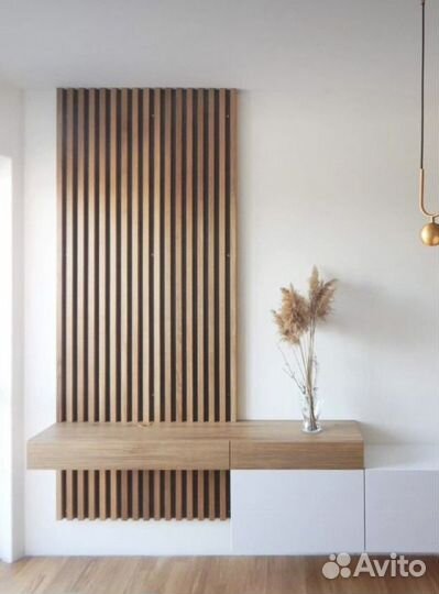 Рейки шпонированные декоративные