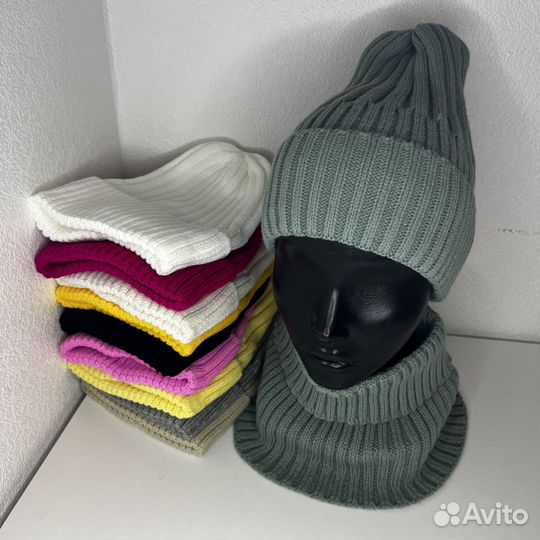 Шапки со снудом оптом