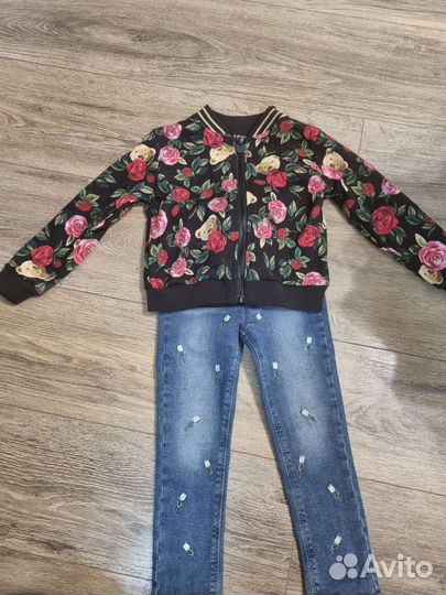 Вещи пакетом на девочку 98-104