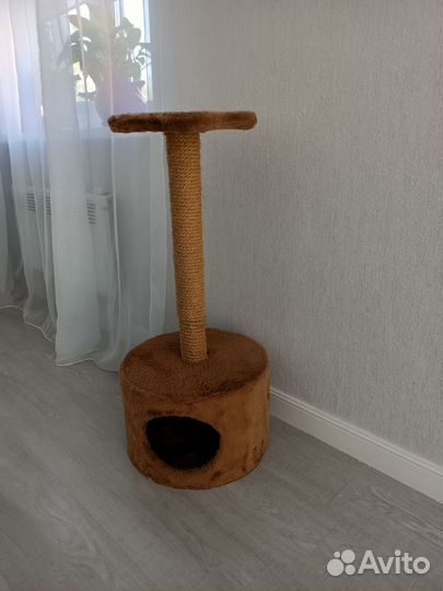 Когтеточка с домиком бу
