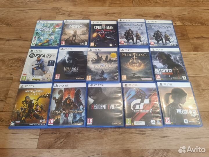 Игры для приставки PS5