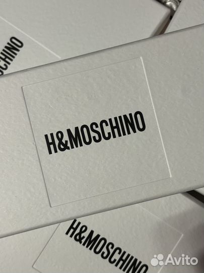 Moschino & HM серьги