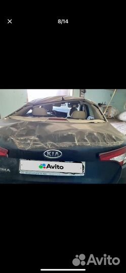 Kia Optima 2.4 AT, 2012, битый, 18 000 км