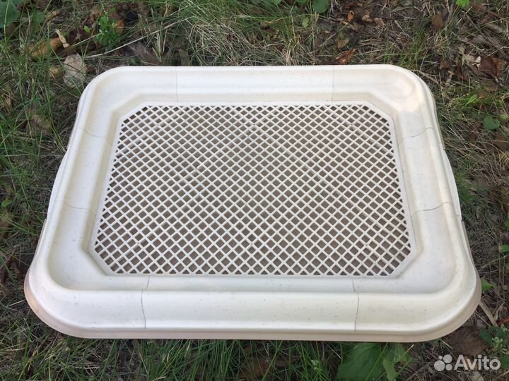 Туалет-лоток для собак, рамка с сеткой, 49х37х5 см
