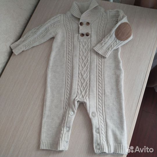 Комбинезоны вязаные, утеплённые