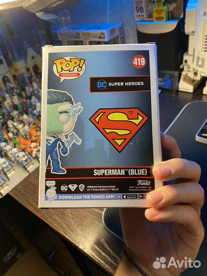 Funko POP Superman (Blue)