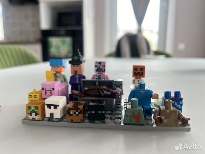 Minecraft lego фигурки