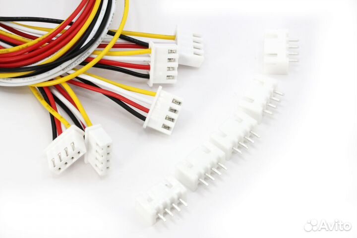 Кабель JST XH 2pin и Плата JST-XH (5пар)