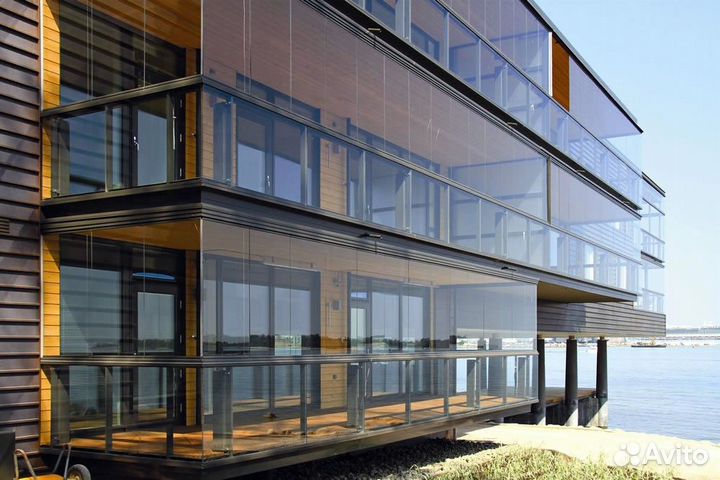 Остекление домов и коттеджей