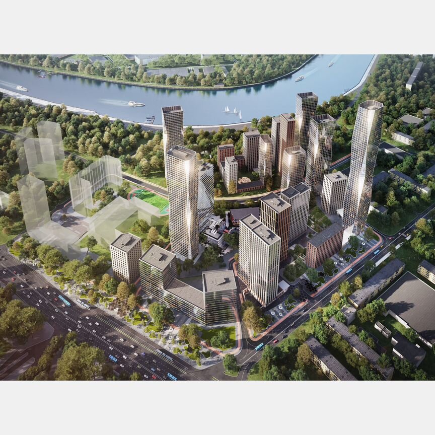 1-к. квартира, 44,9 м², 20/28 эт.