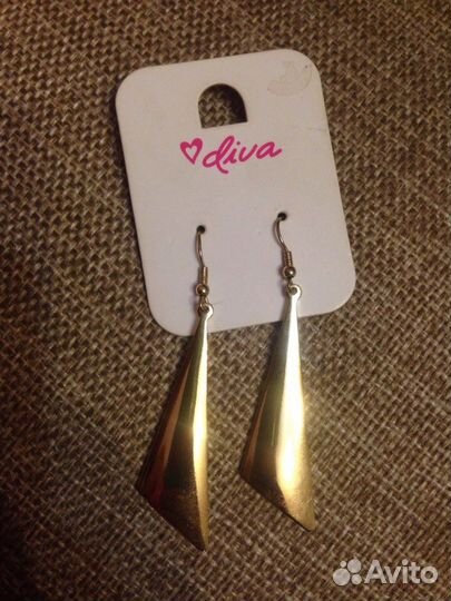 Серьги бижутерия. Сережки