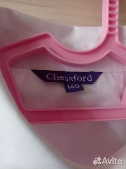 Рубашка белая рост 140