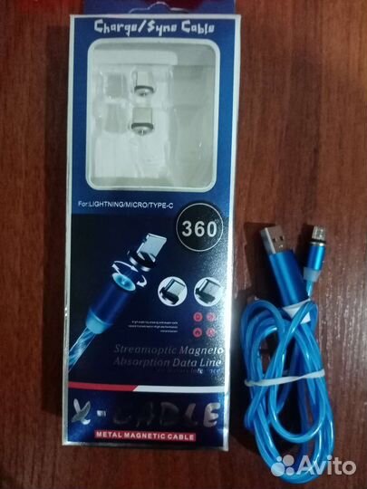 Зарядный кабель type 2