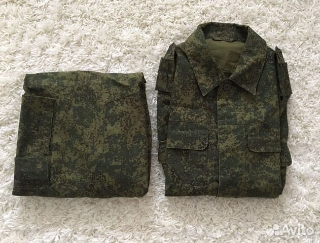 Форма военнослужащего пиксель/флора