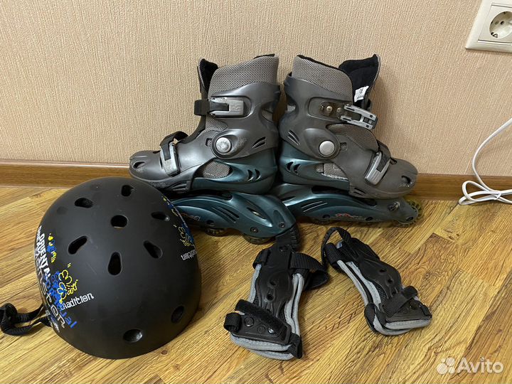 Ролики и шлем