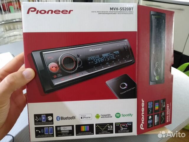 pioneer mvh s520bt инструкция