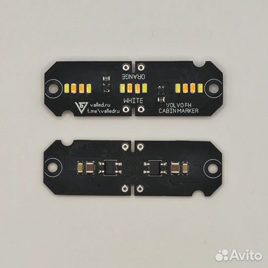 Volvo FH4 FH5 Оранжевые боковые габариты кабины