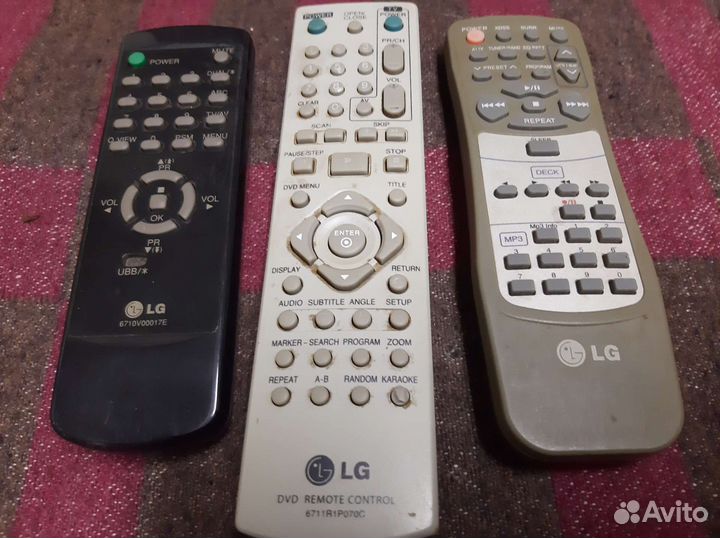 Пульт ду LG, samsung, Rolsen