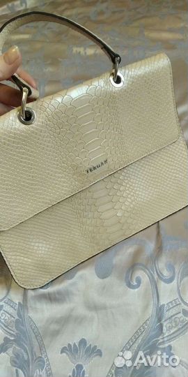 Сумка новая Tergan натуральная кожа