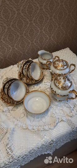 Чайный фарфоровый сервиз СССР