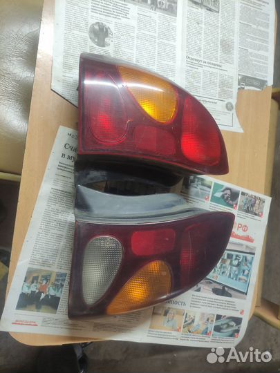 Задние фонари для chevrolet lanos