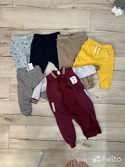 Детские вещи пакетом для мальчика 68 74 80 86