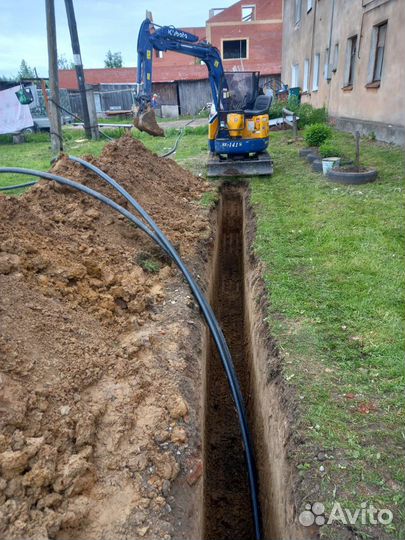 Услуги мини экскаватора