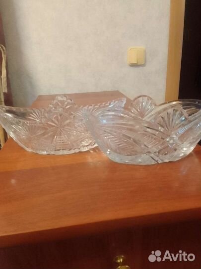 Хрустальная ваза