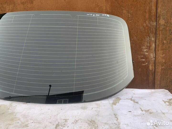 Стекло задние vw passat cc до рест