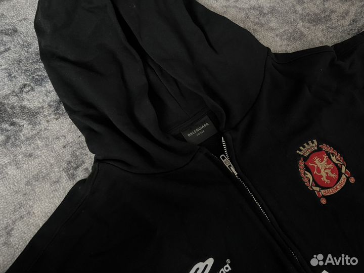 Balenciaga 24SS soccer tokyo zip up hoodie