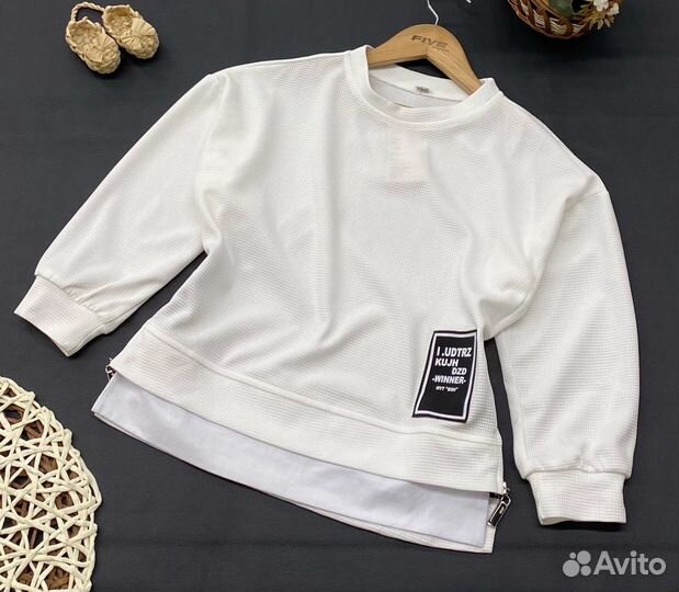 Классная кофта для девочки, 134-158