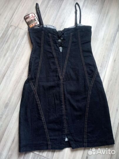 Платье джинсовое
