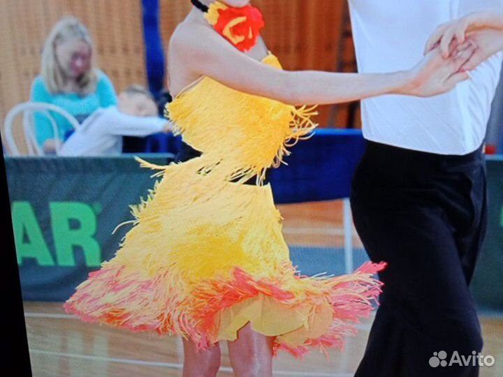 Платье для бальных танцев юниоры 1