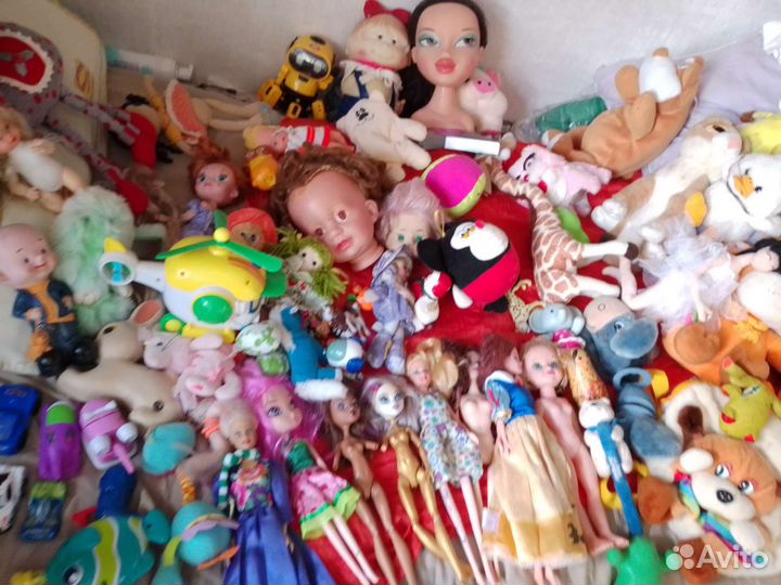 Мягкие игрушки по штучно или пакетом