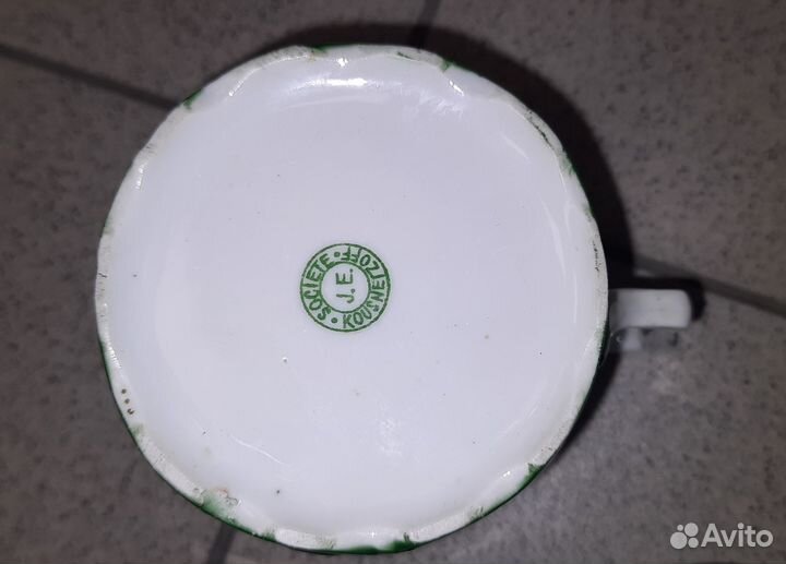 Кузнецов тарелка, молочник, блюдо