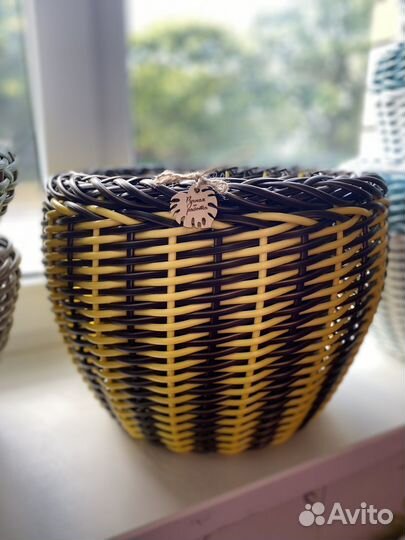 Корзинки плетенные, кашпо