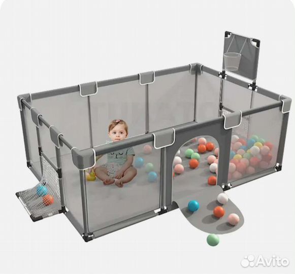 Большой детский манеж новый